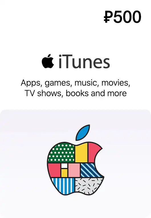 Купить iTunes Gift Card 500 руб